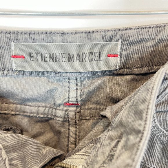 Etienne Marcel 29 Womens Ankle Zip Soft Corduroy Pants - Picture 5 of 14